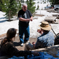 Picnic at Tipsoo Lake: Left to Right - Mike, Tammy and Rick